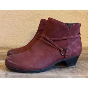 Abeo Maya Leather Comfort Ankle Boots